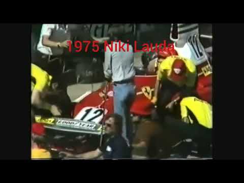 F1 pitstop comparison 1975 - 2019 (Lauda/Gasly)
