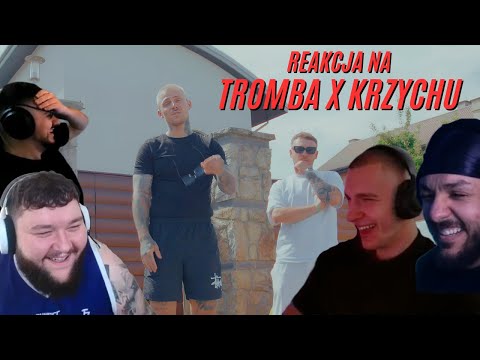 REAKCJA STREAMERÓW na TROMBA X KRZYCHU - ŁEZKA (MERGHANI, WŁODAR, NEEX, MARIO)