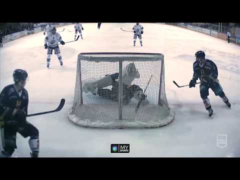 Langenthal-Keeper Wüthrich mit einem unglaublichen Save