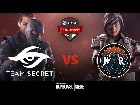 [Rainbow Six] Team Secret vs Wind and Rain - ESL Premiership Winter 2018 - Week 3