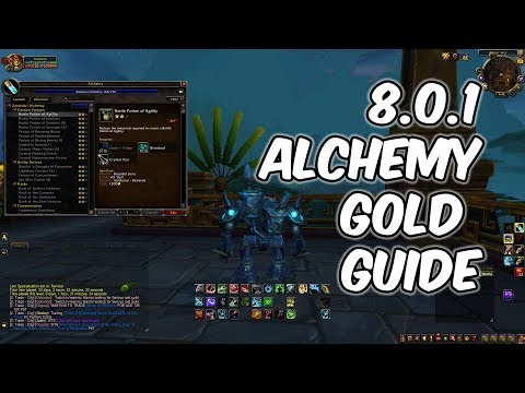 8.0.1 BFA Alchemy Gold Guide - Profession Guide - WoW BFA