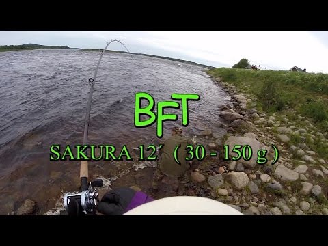 Spinfluga vapa BFT Sakura 12´ - Testing in Matkakoski ( Lohenkalastus - Luottovapa - Laxfiske )