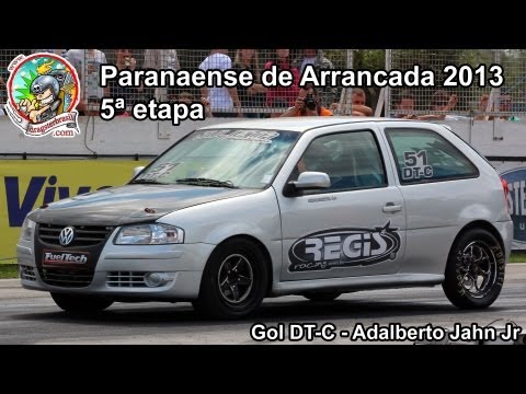 Gol turbo DT-C - Adalberto Jahn Jr - 5ª etapa Paranaense de Arrancada 2013