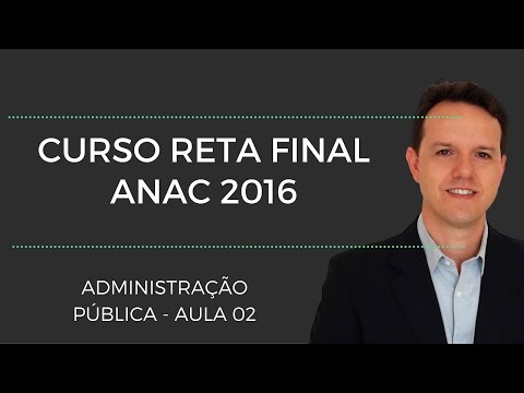 Commented Public Administration Questions for ANAC - Class 02
