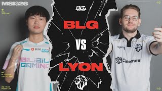 BLG vs LYON, LA CHINE VA-T-ELLE CHOKE CONTRE LES NA ?! (MSI 2026)