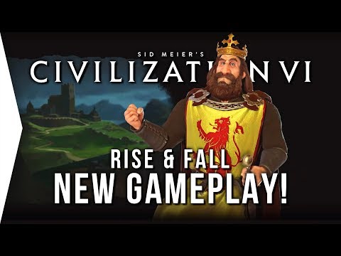 Civilization VI Rise & Fall ► New Civ 6 Gameplay Features!