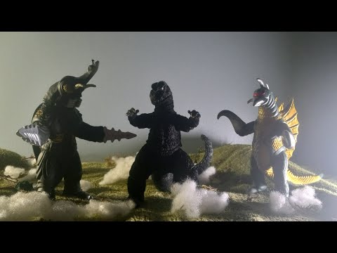 Godzilla Vs Megalon and Gigan Animation