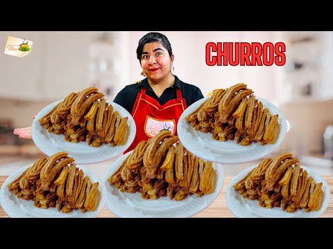 Authentic and easy churros recipe at home - MEXICAN DESSERTS