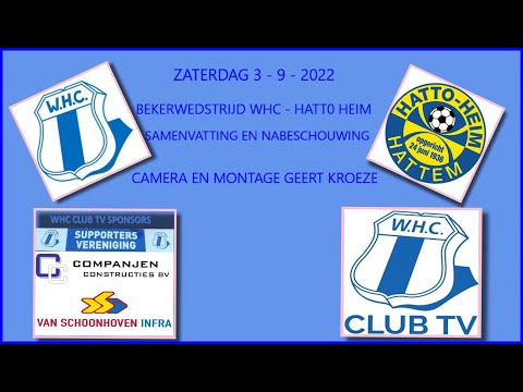 BEKER WHC - HATTO HEIM SAMENVATTING EN NABESCHOUWING