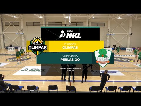URBO-NKL apžvalga: Plungės „Olimpas“ – Vilkaviškio „Perlas Go“ [2026-01-08]