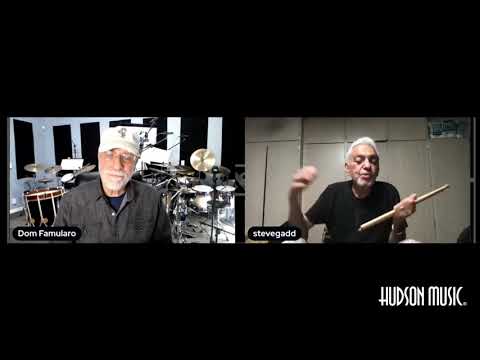 Steve Gadd Talks About Gaddiments w/ Dom Famularo.