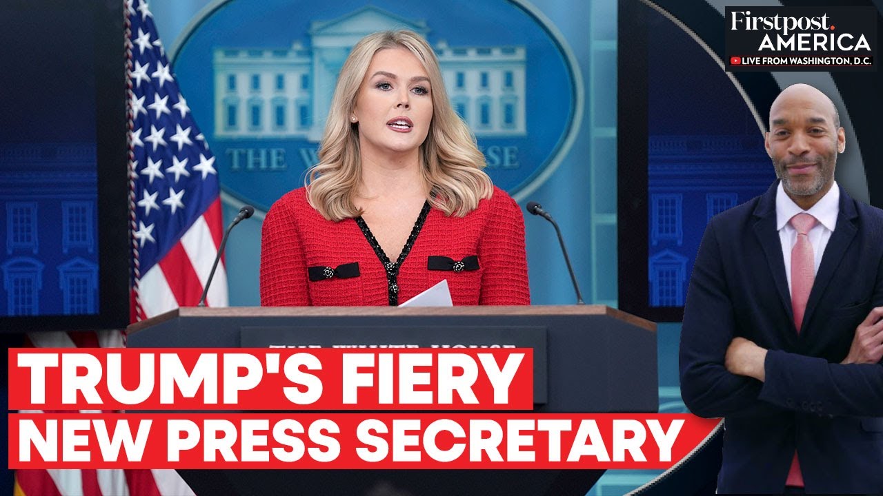 Who Is Karoline Leavitt, Trump's Youngest White House Press Secretary | Firstpost America | N18G