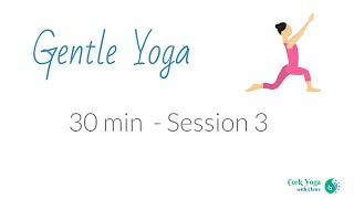 3.Gentle Yoga – 30 mins