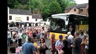 preview picture of video 'Olympic torch Ironbridge 30-05-12.mp4'