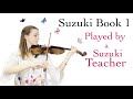 Suzuki Book 1 🎻 - All Pieces For You To Imitate Easily!