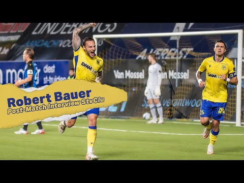 Post Match Interview STVV - Club Brugge | Robert Bauer | STVV
