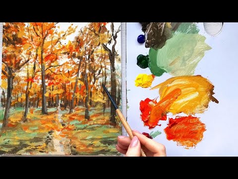 PAINTING TUTORIAL Acrylic Ocean for Beginners | Katie Jobling Art