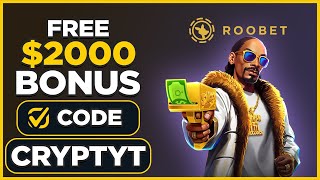 Roobet Promo Code "CRYPTYT" get Free Referral Bonus, Roobet Casino Codes & How T