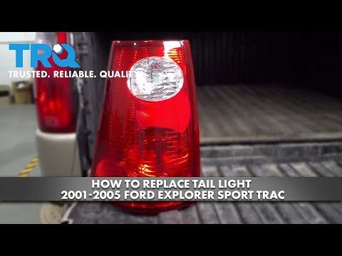 How to Replace Tail Light 2001-2005 Ford Explorer Sport Trac