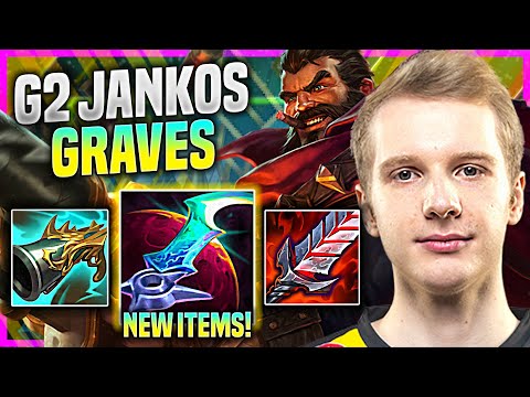 JANKOS PICKS GRAVES WITH NEW ITEM ECLIPSE! - G2 Jankos Plays Graves JUNGLE vs Hecarim | Preseason 11