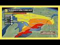 Tornado Risk With Severe T Storms For S Ontario Saturday Forecast