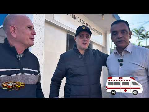 VEREADOR VALTER CAMARGO CONQUISTA UM VAN PARA O AMBULATÓRIO ATRAVÉS DO DEPUTADO ESTADUAL RUI ALVES DO REPUBLICANOS