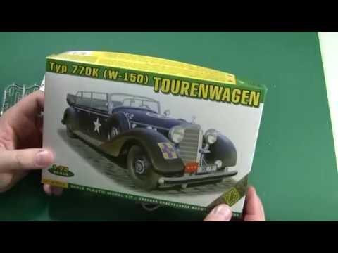 ACE 72558-1/72 W-150 TYP 770K Tourenwagen plastic model building kit 