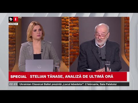 SPECIAL B1 .STELIAN TĂNASE, ÎN STUDIOUL B1TV: A FOST UN COMPORTAMENT DE HAITĂ/