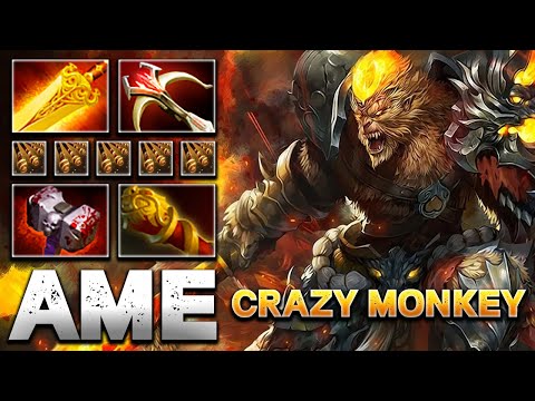 Ame Monkey King Crazy Monster - Dota 2 Pro Gameplay [Watch & Learn]