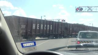 preview picture of video 'Kansas City Southern ( HERZOG ) 08/19/2013'
