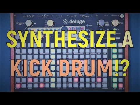 Synthstrom Deluge Kick Drum Synthesis