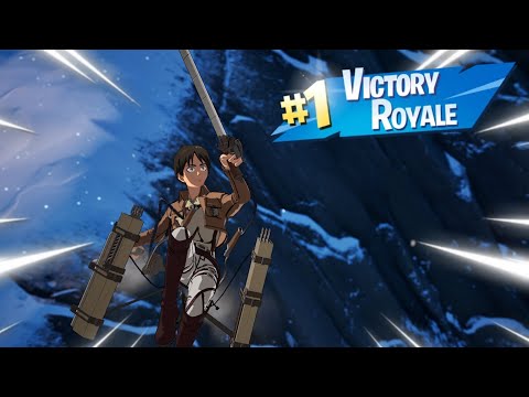 *NEW* EREN JAEGER GAMEPLAY (FORTNITE X ATTACK ON TITAN) (Fortnite Chapter 4 Season 2)