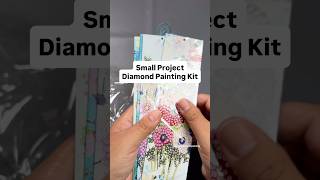 Diamond painting kit for small project lovers or beginners #diamondpainting #craftastherapy