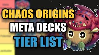 Does Chaos Origins CHANGE EVERYTHING? Ranking All Supported Decks (META Impact!)