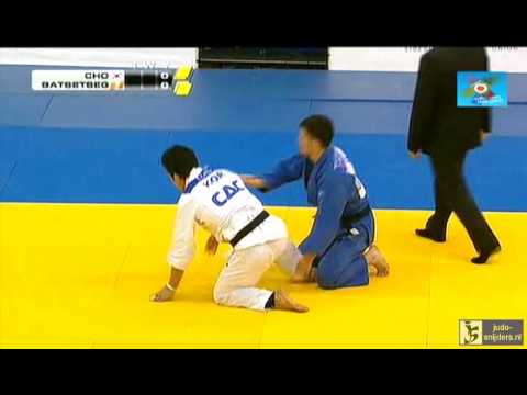 Judo 2013 European Open Men Budapest: Cho (KOR) - Batsetseg (MGL) [-66kg] final