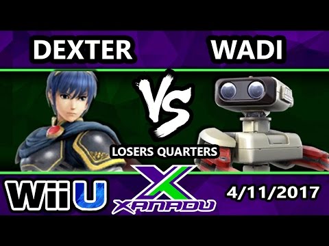S@X 197 - Dexter (Marth) Vs. InC | Wadi (ROB) - SSB4 Losers Quarters - Smash for Wii U - Smash 4