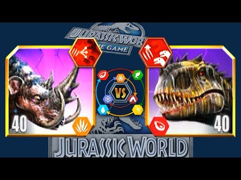 MAMMOTHERIUM vs I-REX GEN 2 | JURASSIC WORLD THE GAME