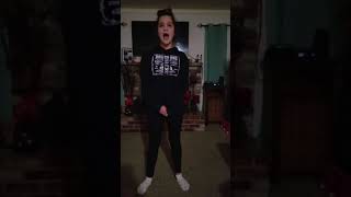 BriarRose Tillery singing Naughty from Matilda the Musical