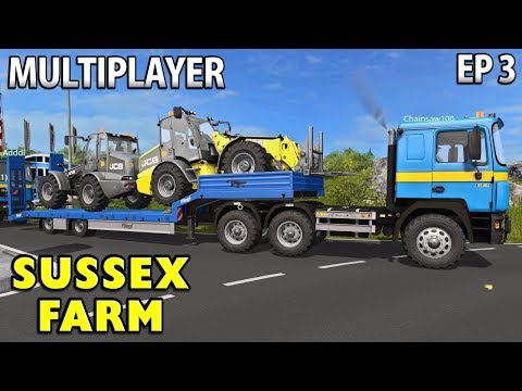 NEW TRUCKS! | SUSSEX FARM - Farming Simulator Multiplayer