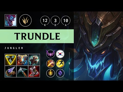 Trundle Jungle vs Taliyah: Rampage - KR Master Patch 14.22