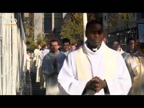 Le premier pèlerinage des séminaires de France