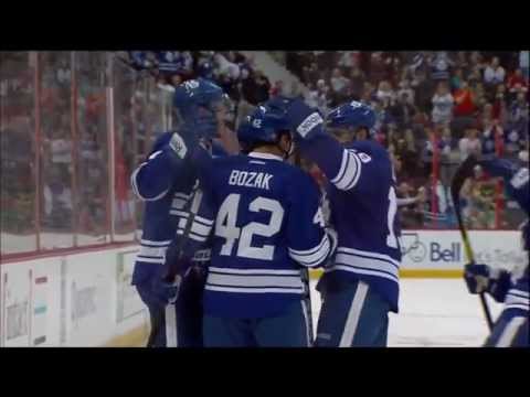 Bozak Goal VS Senators - Feb 4th, 2012