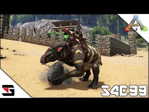 ARK: Survival Evolved S4E99 Chalicotheriumをテイム！