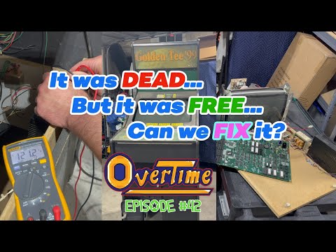 Troubleshooting a DEAD Arcade Game! 💀 I got a Golden Tee '99 for FREE on Facebook Marketplace! 🤑⛳️🏌️