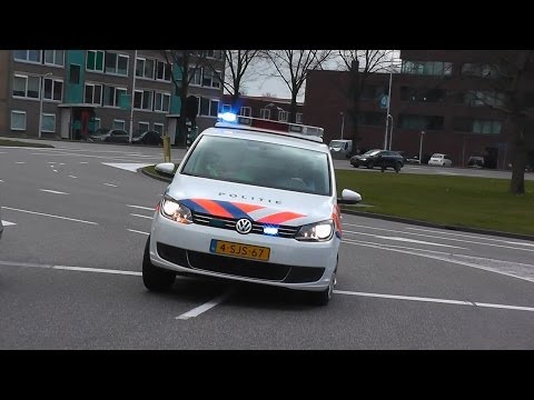 PRIO 1 Politie met hoge Snelheid naar een Waterongeval op de N244 Middenbeemster