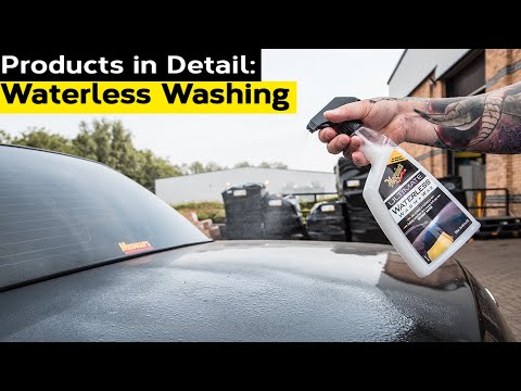 Lavado y cera sin agua — productos en detalle