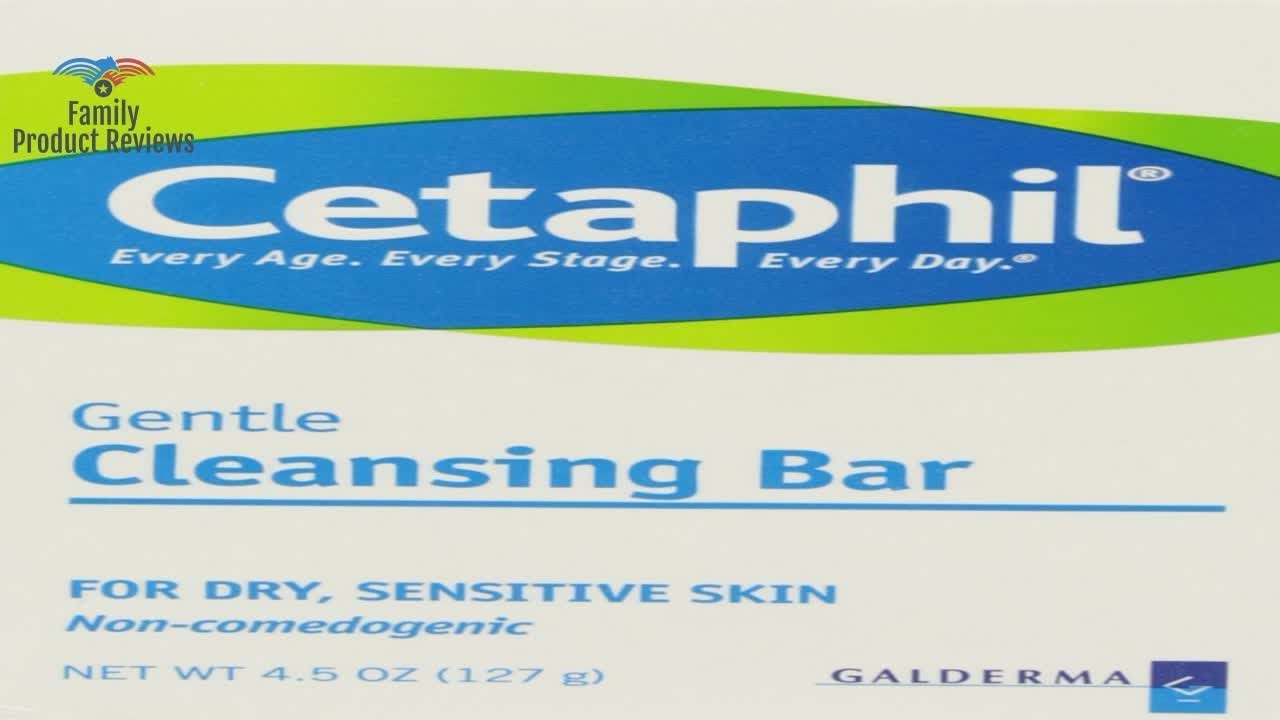 Cetaphil Gentle Cleansing Bar for Dry/Sensitive Skin 4.50 Ounce (6 Pack)