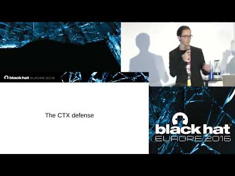 CTX   Eliminating BREACH with Context Hiding Black Hat - Europe - 2016