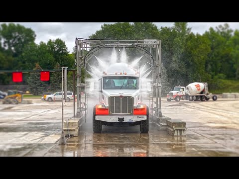 CLEAN IN 60 SECONDS: Ultimate Ready-Mix Concrete Truck Wash