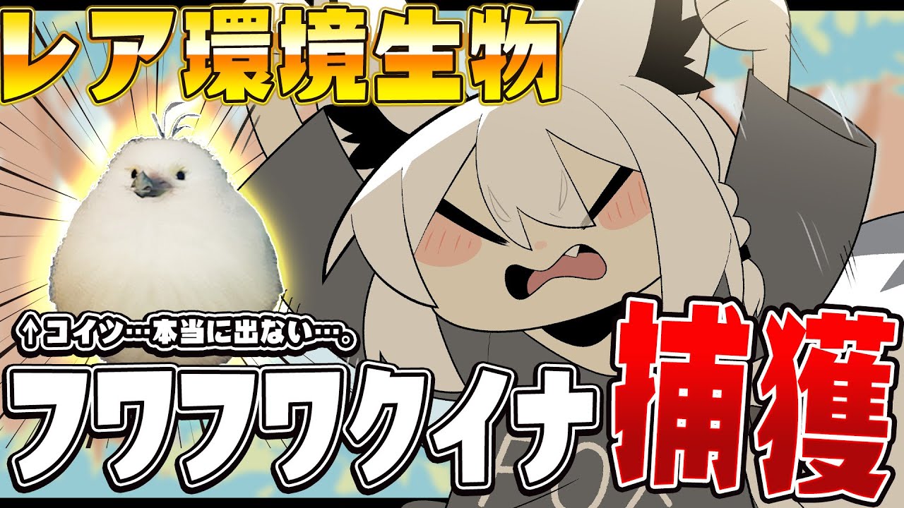 【モンハンワイルズ】コイツ本当に出ないんですけど?!難易度G級フワフワクイナ捕獲【ホロライブ/白上フブキ】